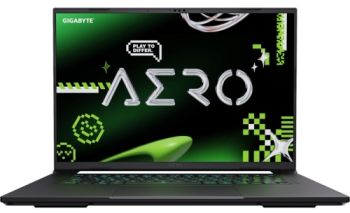 Laptop GIGABYTE AERO X16 1TH WQXGA AMD Ryzen Al 7 350 16GB DDR5 SSD 1TB GeForce RTX 5050 8GB Windows 11 Space Gray 