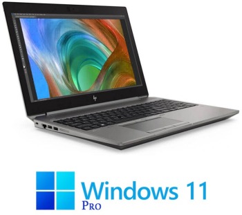 Laptop HP Zbook 15 G6 i7-9850H 1TB SSD Quadro T2000 Display NOU Win 11 Pro 