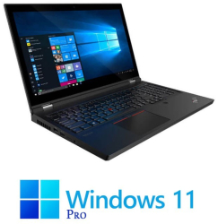 Laptop Lenovo P15 Gen 1 i7-10850H SSD Display NOU Quadro T2000 Win 11 Pro 