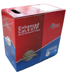 Cablu UTP Cat6e Alien 0.56mm CCA rola 100m cabluri retea