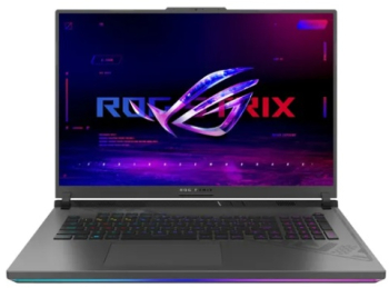 Laptop Gaming ROG Strix G18 G814PP 90NR0KY8-M00320 Eclipse Gray procesor AMD Ryzen&trade 9 8940HX 2.4GHz 80MB Cache pana la 5.3GHz 16