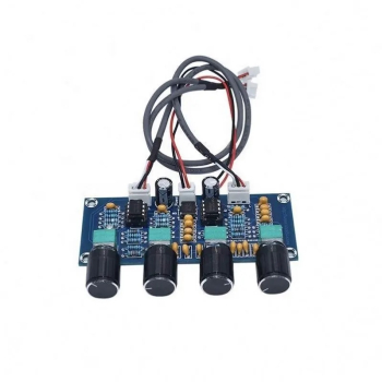 Preamplificator audio stereo XH-A901 cu alimentare DC12V-24V