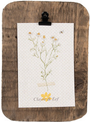 Rama foto masa lemn maro 14x2x20 cm