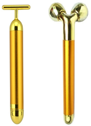 Set Aparat Masaj Facial Profesional Neo&trade Beauty Energy T Shape Bar si Aparat Masaj Facial Profesional Neo&trade Beauty Energy 3D Sha 