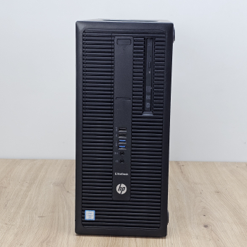 Unitate PC Second Hand HP ELITEDESK 800 G2 TOWER Procesor I5 6500 Memorie RAM 8 GB SSD 128 GB NOU DVD/RW 