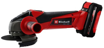 Polizor unghiular pe acumulator Einhell Power X-Change TC-AG 18/115 li Kit diametru disc 115mm 8500 rpm tăiere max 28 mm 1 acumulator de 4 A