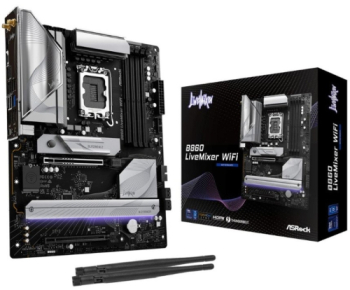 Placa de baza ASRock B860 LIVEMIXER WIFI AMD B860 LGA 1851 DDR5 ATX 