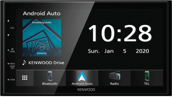 Sistem multimedia Kenwood DMX5020BTS 2 DIN fără CD Apple CarPlay & Android Auto Mirroring pentru Android Ecran tactil capacitiv de 6.8 inch