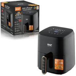 Air Fryer Digital 3L -RAF R5362B 1300W Control LCD Timer Temperatura Reglabila material antiaderent 25x20x28 cm negru 