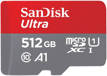 Card memorie SanDisk Ultra microSDXC A1 512GB 120MB/s Adapt.SDSQUAC-512G-GN6MA 