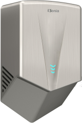 Uscator de maini cu senzor Esenia Dual Jet 1300W INOX timp de uscare 7-9 secunde Filtru HEPA