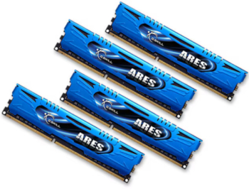 Kit Memorie G.Skill Ares Series Intel XMP 32GB DDR3-2400 MHz CL11 Quad Channel 