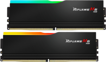 Kit Memorie G.Skill Ripjaws M5 RGB Black Intel XMP 3.0 64GB DDR5-6400MHz CL32 Dual Channel 