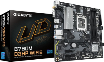 Placa de baza GIGABYTE B760M D3HP WIFI6 DDR5 Intel B760 LGA 1700 mATX placi de baza