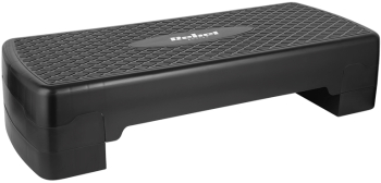 Stepper Fitness pentru Aerobic Ajustabil pe 2 Nivele cu Suprafata si Picioare Antiderapante Dimensiuni 68 x 28 cm Culoare Negru 