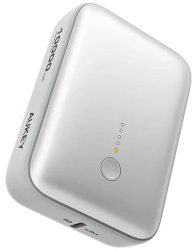 Power bank Aukey 10.000 mAh 20W two-way incarcare rapida 1 x USB-C 1 x USB-A 180g alb 