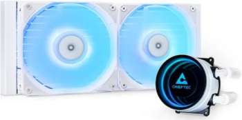 Cooler procesor lichid 240 AIO Chieftec ARGB Iceberg 240 White