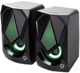 Boxe 2.0 Spacer SPB-STORM alimentare USB iluminare LED