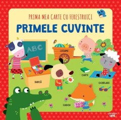 Prima mea carte cu ferestruici. Primele cuvinte 