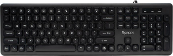 Tastatura Spacer SPKB-LWP-03 Wired USB (Negru)