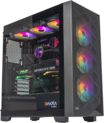 PC Gaming DiaxXa Advanced BF AMD Ryzen 7 9700X 32GB DDR5 SSD 1TB M.2 NVMe AMD Radeon RX 9070 XT 16GB GDDR6 256bit 