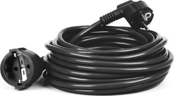 Cablu prelungitor PROFESIONAL 3x2.5mm lungime 20M - Negru