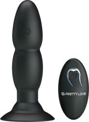 PRETTY LOVE - PLUG VIBRATOR AND ROTATION BY REMOTE CONTROL 