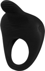 PRETTY LOVE - THIMBLE VIBRATOR RING BLACK 