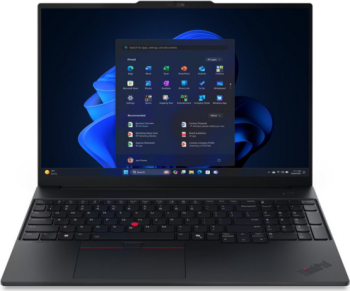 Laptop Lenovo ThinkPad E16 Gen 3 WUXGA IPS Procesor Intel Core Ultra 5 225U 32GB DDR5 1TB SSD Intel Graphics No OS Black 