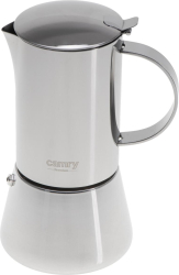 Aparat de cafea manual Camry CR4425 350ml Filtru espresso 6 căni (Inox)
