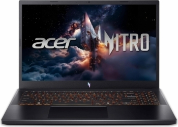 Laptop Gaming Acer Nitro V15 AI ANV15-42 15.6 FHD IPS 165Hz AMD Ryzen 5 7640HS 16GB DDR5 512GB SSD GeForce RTX 4050 6GB No OS Obsidian Black 