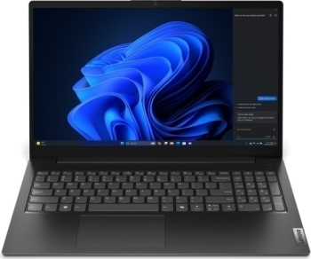 Laptop Lenovo V15 G5 IRL 15.6 inch FHD Intel Core 3 100U 8GB DDR5 256GB SSD Intel Graphics No OS Business Black laptop laptopuri notebook ultrabook