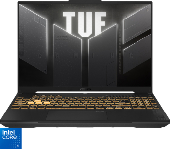 Laptop gaming ASUS TUF F16 FX607VJB Intel Core 5 210H 16GB DDR5 512GB SSD GeForce RTX 3050 6GB FHD+ 144Hz No OS Mecha Gray 