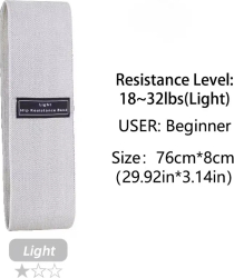 Benzi elastice din material pentru fesieri solduri si coapse &mdash antrenament squat yoga stretching fitness ZD04-Light 