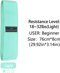 Benzi elastice din material pentru fesieri solduri si coapse &mdash antrenament squat yoga stretching fitness ZD03-Light 