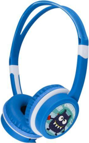 Căști Gembird MHP-JR-B cu fir multimedia Jack 3.5 mm pentru copii (Albastru)