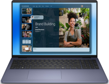 Laptop Dell 16 DC16251 Intel Core 7 150U 16 inch RAM 32GB SSD 1TB Intel Graphics Windows 11 Pro Midnight Blue 