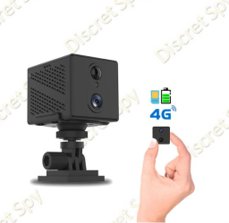 Camera supraveghere 4G cu baterie mini 3MP 1296p Vedere nocturna detectare miscare Audio bidirectional 