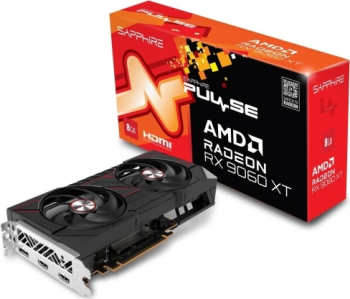 Placa video Sapphire AMD Radeon RX 9060 XT PULSE 8GB GDDR6 128 bit 
