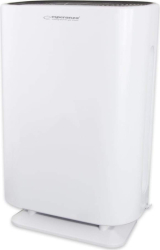 Purificator de aer Esperanza EHP003 43W 50 m&sup2 190 m&sup3 /h 3 moduri 3 viteze LCD HEPA Touch Telecomanda Alb 