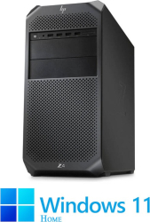Workstation HP Z4 G4 Quad Core W-2123 16GB DDR4 SSD Quadro P400 Win 11 Home 