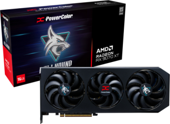 Placa video PowerColor AMD Radeon RX 9070 XT Hellhound OC 16GB GDDR6 256 bit 
