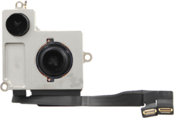 Camera iPhone 15 Plus spate cu banda negru