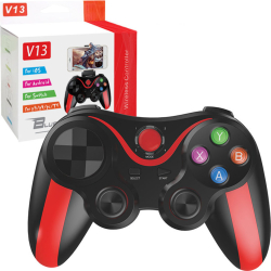 Gamepad Wireless Bluetooth 400mAh Techsuit V13 roșu