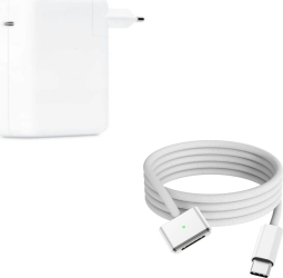 Incarcator laptop Nelbo compatibil cu Apple 140 W 28V 5A cu cablu type C la Magsafe 3 inclus pentru M2 A2681 M2 A2941