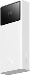POWER BANK Baseus Star-Lord Digital display capacitate 20000mAh 30W 2 x USB 1 x USB Type-C total 5V/3A alb P10022904213-00 - 6932 