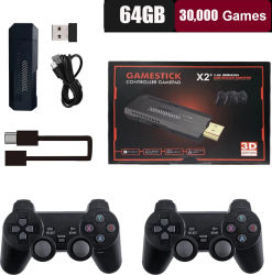 Game Player retro consolA&fnof fA&fnof rA&fnof fir controller TV - 64GBB