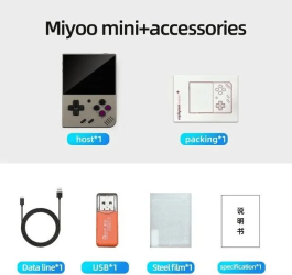 MIYOO Mini Plus Portable retro portabilA&fnof Game consolA&fnof V2