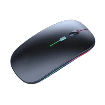 Mouse de gaming wireless RGB reincarcabil ergonomic iluminat mouse