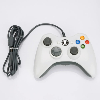 XBOX 360 Wired gamepad for PC and Xbox 360 Slim - Steam and Win7/10 - 360-W